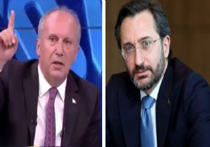 Altun dan İnce ye:  Tavrı Kabul Edilemez