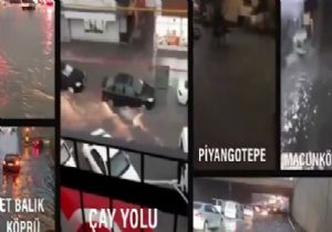 Yağmur Ankara yı Felç Etti