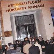BEYOĞLU KAYMAKAMLIĞI NA SAHTE SEÇMEN BASKINI