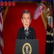 BUSH A BİR AYAKKABI DA SEN FIRLAT