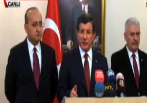 Davutoğlu ndan Önemli Açıklamalar