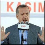 ERDOĞAN DAN  ATATÜRK PANKARTLARINA TEPKİ 