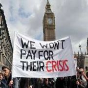 LONDRA DA  G20  ŞİDDETLE PROTESTO EDİLİYOR