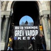 ERDOĞAN,  GREV CİLERE TEPKİLİ