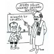 ESKİŞEHİR DE KARİKATÜRLÜ KAVGA