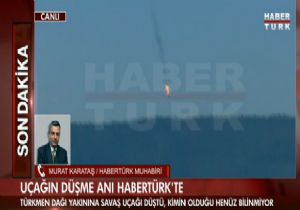 Flaş.. Suriye Sınırında Uçak Düştü