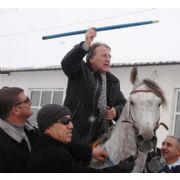 BAKAN ŞAHİN ERZURUM DA AT BİNDİ, CİRİT ATTI