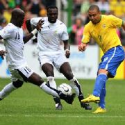 GANA, BREZİLYA YA HAFİF GELDİ 3-0