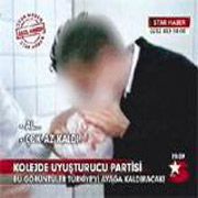 ÜNLÜ KOLEJDE UYUŞTURUCU PARTİSİ
