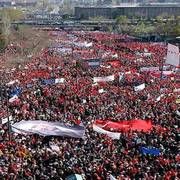 ANKARA YA İKİNCİ DEV YÜRÜYÜŞ