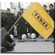 ANKARA DA TEKELCİ GERGİNLİGİ VARDI