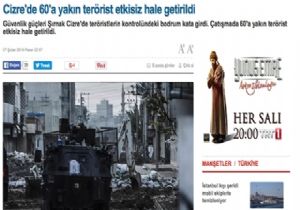 Cizre deki Operasyonda Flaş Gelişme