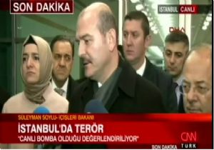   İki patlama oldu, biri canlı bomba 