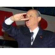 MHP KONGRESİ NDE BAHÇELİ KÜRSÜDE
