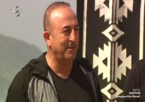 Bakan Çavuşoğlu ndan Survivor Sürprizi