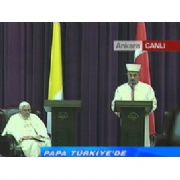 DİYANET İŞLERİ BAŞKANI PAPA YA GEREKEN CEVABI VERDİ