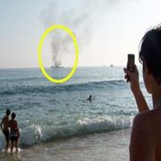 ALANYA DA SAVAŞ GEMİSİNİ BATIRDILAR