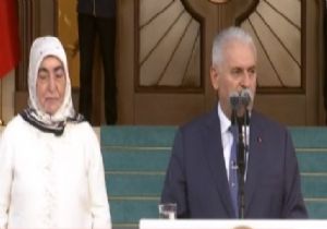 Başbakan Yıldırım Böyle Veda Etti