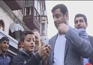 Çocuk hayranından Demirtaş a: Lan bi dur