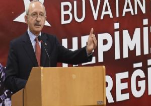 Kılıçdaroğlu:Burada  Hayır  Demek Kolay