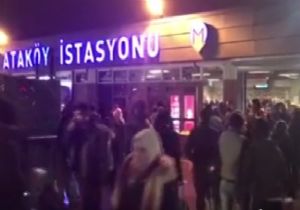 İstanbul Metrosunda İntihar!