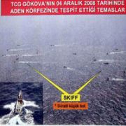 GÖKOVA SAVAŞ GEMİSİ KORSANLARI BÖYLE PÜSKÜRTTÜ