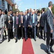 SİVAS TA,  ŞENER İÇİN 1,5 KİLOMETRELİK  KIRMIZI HALI!