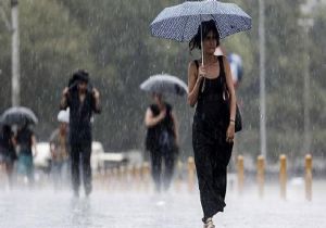 İstanbul ve İzmir e  Sağanak Uyarısı
