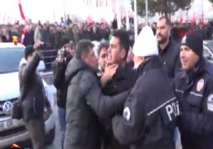 Kayseri de CHP l,ilere Saldırı