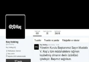Koç Holding Sayfalarını Kararttı!