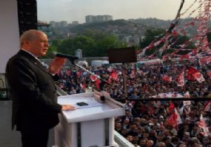 Bahçeli: Davutoğlu’nun Devreleri Yanmış