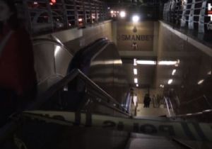 İstanbul da Metro da Feci Olay