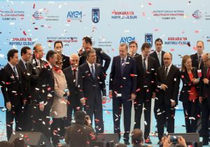 GÜL VE ERDOĞAN METRO AÇILIŞINDA