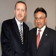 PERVEZ MÜŞERREF İN ERDOĞAN A JESTİ