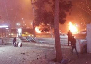 Flaş...Ankara da Büyük Patlama