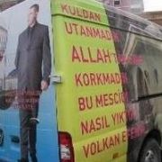 BÖYLE SEÇİM MİNİBÜSÜ GÖRÜLMEDİ