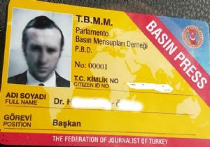 Meclis te Sahte Basın Kartı Skandalı