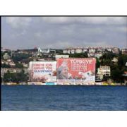 TARABYA OTELİ NE AK PARTİ REKLAMI GİYDİRDİLER