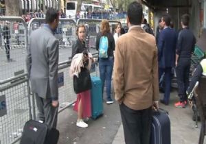Turistlere 1 Mayıs Eziyeti