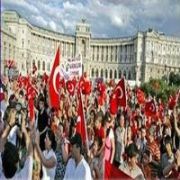 MHP DEN,  BAYRAĞINI KAPGEL  MİTİNGİ