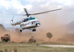 FLAŞ.. MUĞLA DA YANGIN HELİKOPTERİ DÜŞTÜ